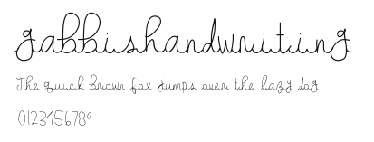 gabbishandwriting.ttf