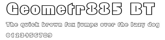 Geometr885 BT.ttf