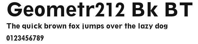 Geometr212 Bk BT.ttf