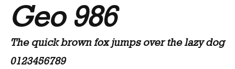 Geo 986.ttf