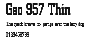 Geo 957 Thin.ttf