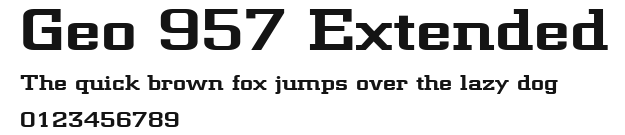 Geo 957 Extended.ttf