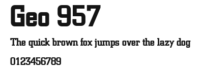 Geo 957.ttf
