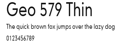 Geo 579 Thin.ttf