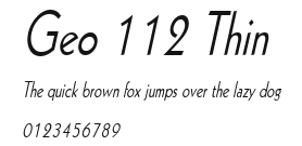 Geo 112 Thin.ttf