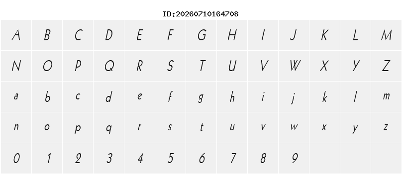 Character Map