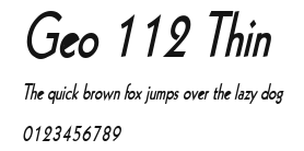Geo 112 Thin.ttf