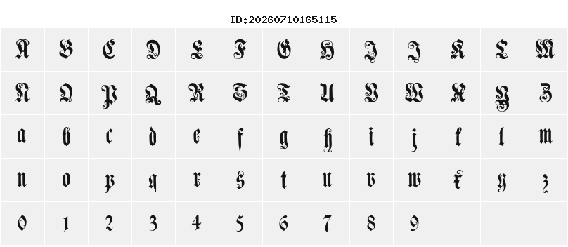 Character Map