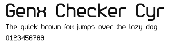Genx Checker Cyr.ttf