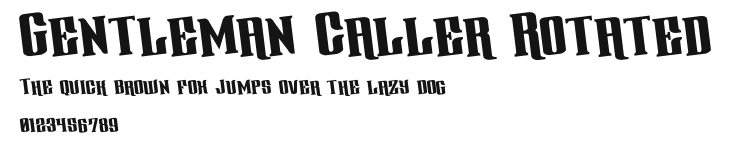Gentleman Caller Rotated.ttf