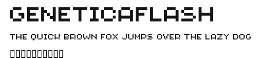 GeneticaFlash.ttf
