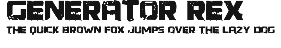 Generator REX.ttf