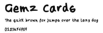 Gemz Cards.ttf