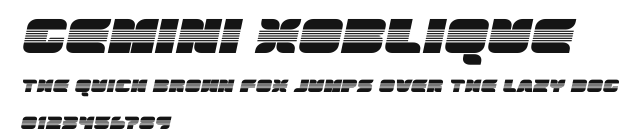 Gemini XOblique.ttf