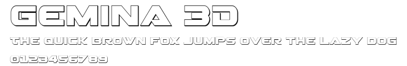 Gemina 3D.ttf