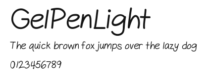GelPenLight.ttf