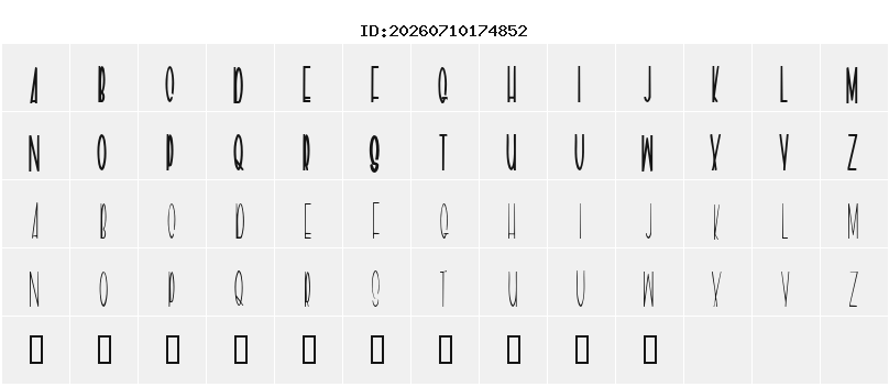 Character Map