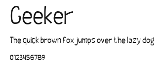 Geeker.ttf