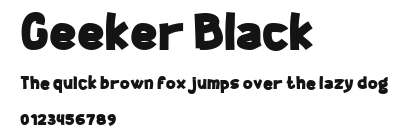 Geeker Black.ttf