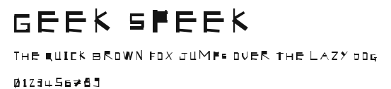 Geek Speek.ttf