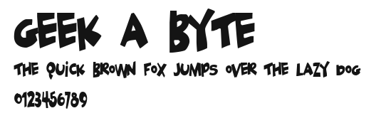 Geek a byte.ttf