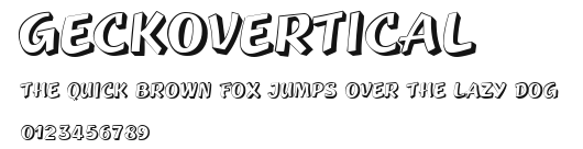 GeckoVertical.ttf