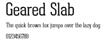 Geared Slab.ttf