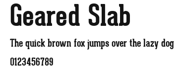 Geared Slab.ttf