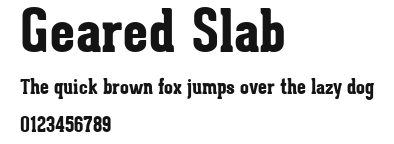 Geared Slab.ttf