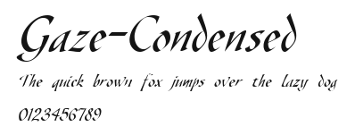 Gaze-Condensed.ttf
