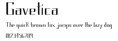 Gavetica.ttf