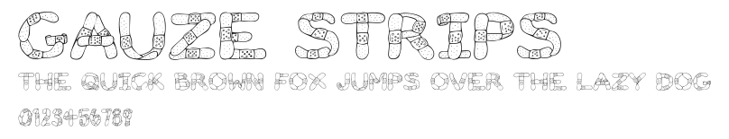 Gauze Strips.ttf