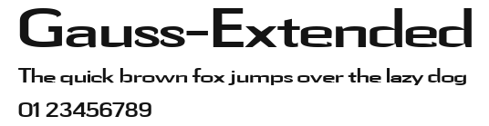 Gauss-Extended.ttf