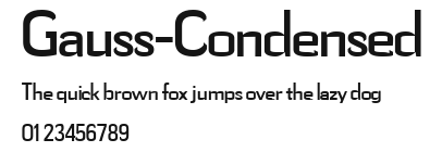 Gauss-Condensed.ttf