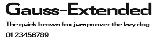Gauss-Extended.ttf