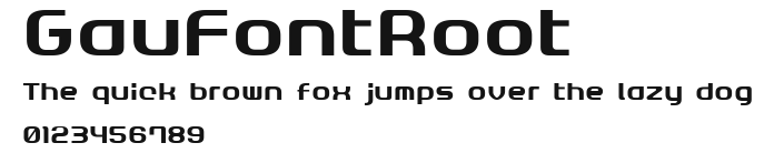 GauFontRoot.ttf