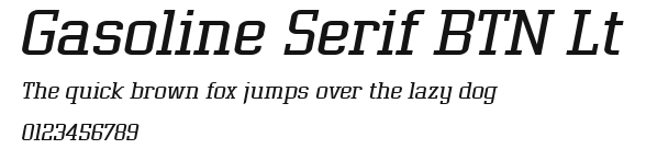 Gasoline Serif BTN Lt.ttf