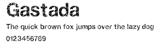 Gastada.ttf