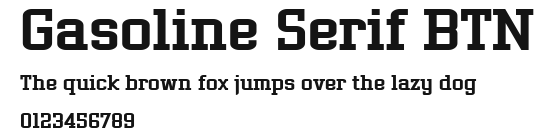 Gasoline Serif BTN.ttf