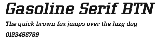 Gasoline Serif BTN.ttf