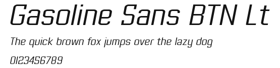 Gasoline Sans BTN Lt.ttf