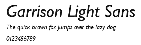 Garrison Light Sans.ttf