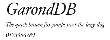 GarondDB.ttf