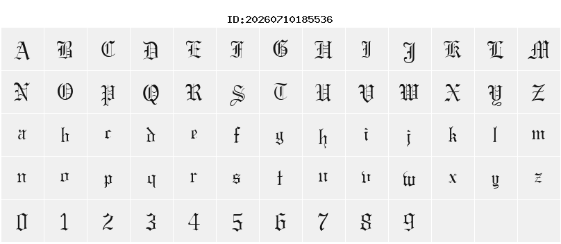 Character Map