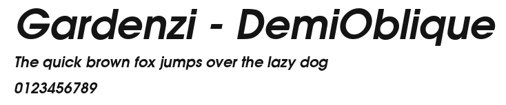 Gardenzi - DemiOblique.ttf