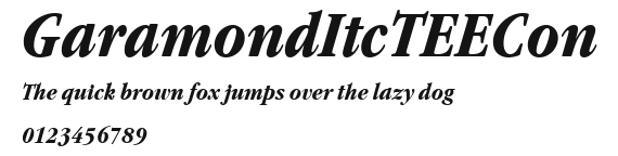GaramondItcTEECon.ttf