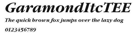 GaramondItcTEE.ttf