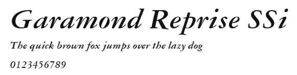 Garamond Reprise SSi.ttf