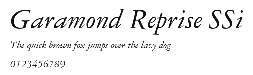 Garamond Reprise SSi.ttf