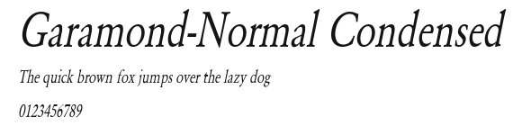 Garamond-Normal Condensed.ttf